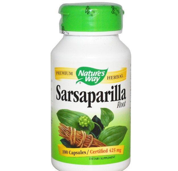 Aplikace kořene Sarsaparilla